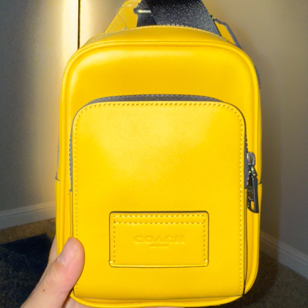 Authentic Coach Racer Sling Pack